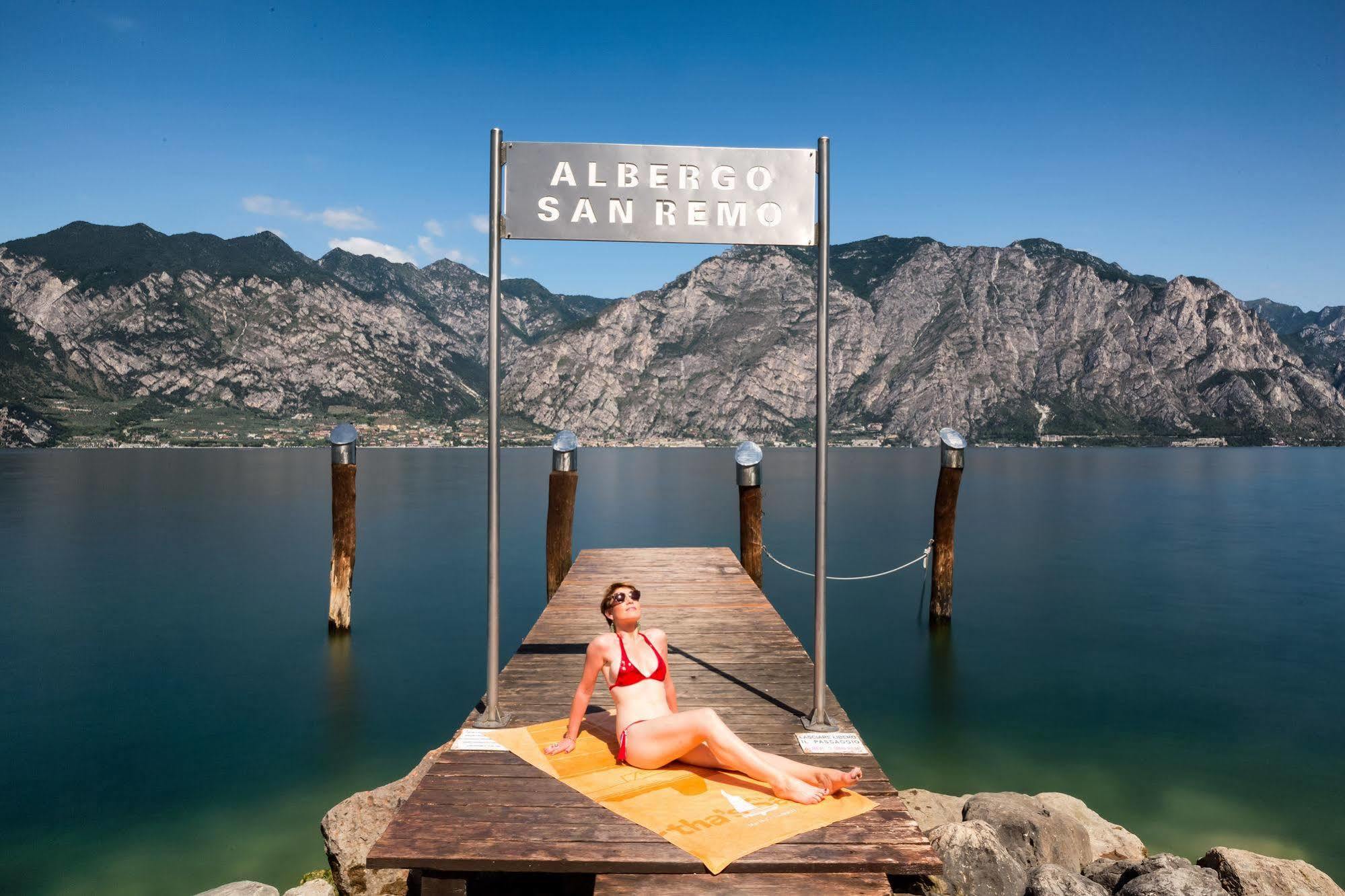 Albergo San Remo Malcesine Eksteriør billede